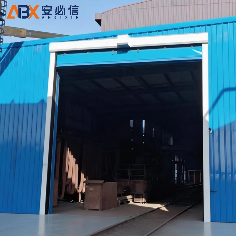 来宾软帘堆积门